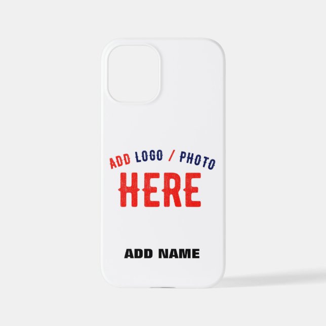 MODERNE, STYLISCH ZOLLBARE WEISSE, ÜBERPRÜFT MARKI iPhone 12 MINI HÜLLE (Rückseite)