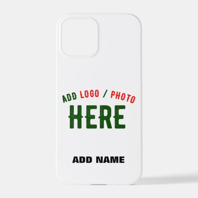 MODERNE, STYLISCH ZOLLBARE WEISSE, ÜBERPRÜFT MARKI iPhone 12 PRO HÜLLE (Rückseite)