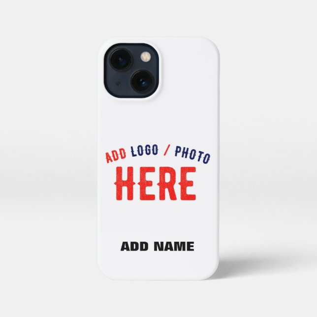 MODERNE, STYLISCH ZOLLBARE WEISSE, ÜBERPRÜFT MARKI iPhone 13 MINI HÜLLE (Rückseite)