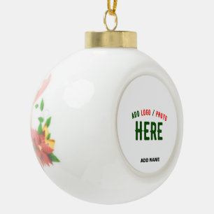 MODERNE, STYLISCH ZOLLBARE WEISSE, ÜBERPRÜFT MARKI KERAMIK Kugel-Ornament