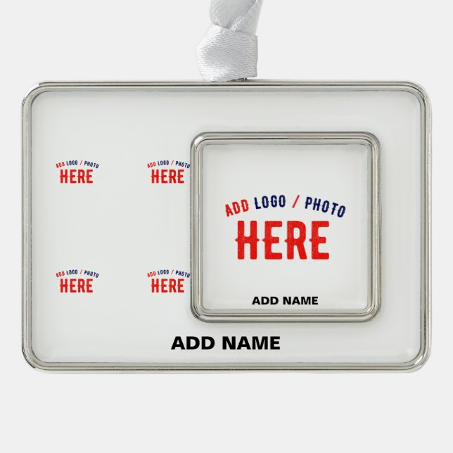 MODERNE, STYLISCH ZOLLBARE WEISSE, ÜBERPRÜFT MARKI Rahmen-Ornament SILBER (Vorderseite)