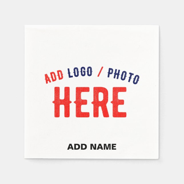 MODERNE, STYLISCH ZOLLBARE WEISSE, ÜBERPRÜFT MARKI SERVIETTE (Vorderseite)