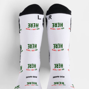 MODERNE, STYLISCH ZOLLBARE WEISSE, ÜBERPRÜFT MARKI SOCKEN