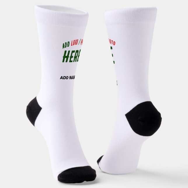 MODERNE, STYLISCH ZOLLBARE WEISSE, ÜBERPRÜFT MARKI SOCKEN (Gewinkelt)