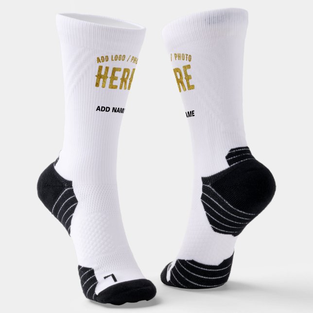 MODERNE, STYLISCH ZOLLBARE WEISSE, ÜBERPRÜFT MARKI SOCKEN (Gewinkelt)