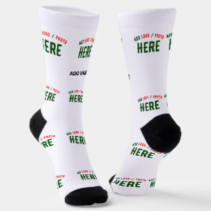 MODERNE, STYLISCH ZOLLBARE WEISSE, ÜBERPRÜFT MARKI SOCKEN