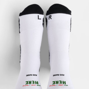 MODERNE, STYLISCH ZOLLBARE WEISSE, ÜBERPRÜFT MARKI SOCKEN