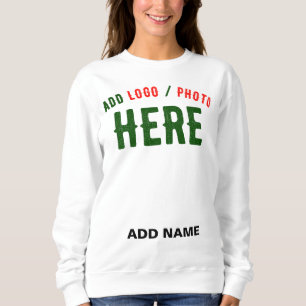 MODERNE, STYLISCH ZOLLBARE WEISSE, ÜBERPRÜFT MARKI SWEATSHIRT