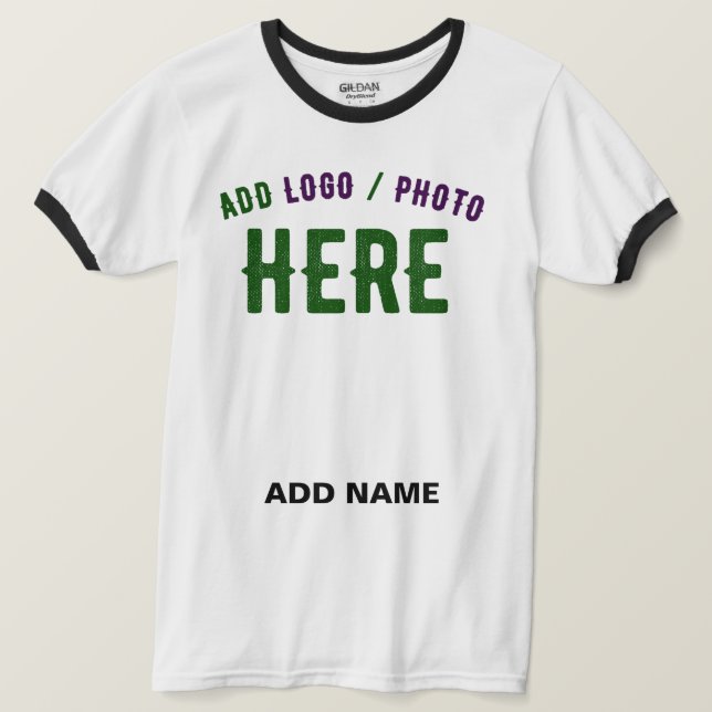 MODERNE, STYLISCH ZOLLBARE WEISSE, ÜBERPRÜFT MARKI T-Shirt (Design vorne)