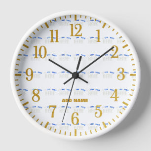 MODERNE, STYLISCH ZOLLBARE WEISSE, ÜBERPRÜFT MARKI UHR