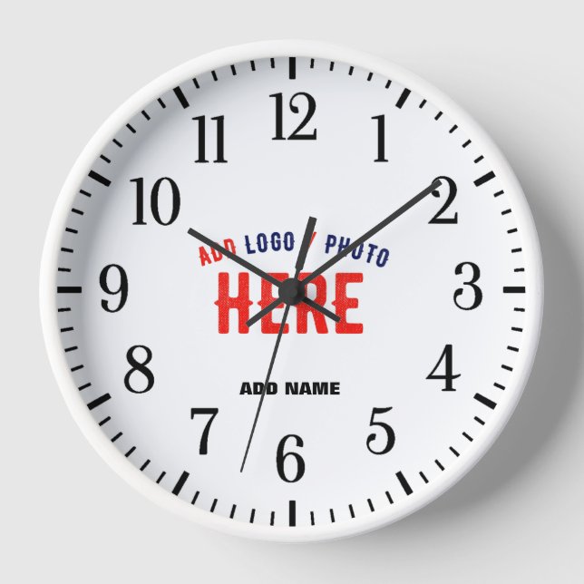 MODERNE, STYLISCH ZOLLBARE WEISSE, ÜBERPRÜFT MARKI UHR (Vorderseite)