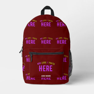 MODERNE, STYLISCH ZOLLBLOOD ÜBERPRÜFTE MARKENBEZOG BEDRUCKTER RUCKSACK
