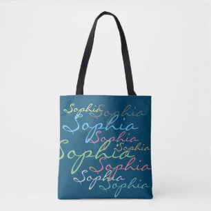 Moderne, stylische, maximalistische Individuelle N Tasche