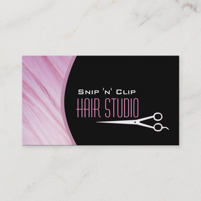 Moderne Stylist-Salon-Verabredungs-Geschäfts-Karte Terminkarte (Vorderseite)