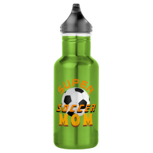 Moderne Super-Fußball-Mama-Fußball-Sportliche Mutt Edelstahlflasche