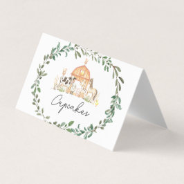 Moderne sur les cartes de tente de nourriture de f