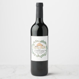 Moderne sur les Étiquettes de vin de ferme, Étique