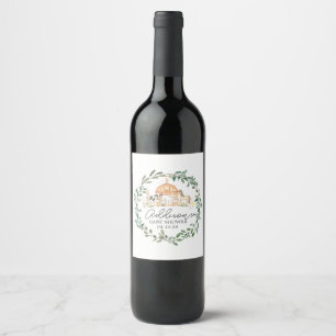 Moderne sur les Étiquettes de vin de ferme, Étique