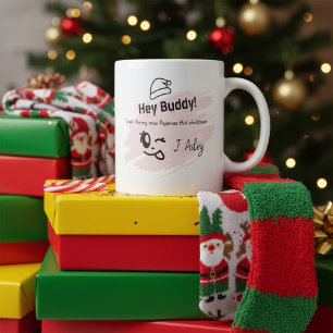 Moderne süße lustige humorvolle Weihnachten Jumbo-Tasse