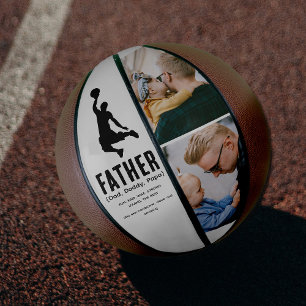 Moderne süße VATER-Definition 2 Foto Basketball