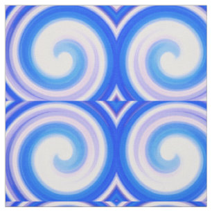 Moderne Swirl Abstrakt Art #33 Stoff