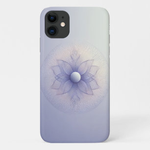 Moderne Symmetrische Geometrische Blüte - Minimali Case-Mate iPhone Hülle