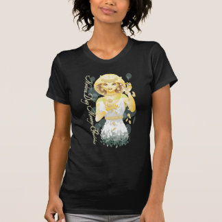 Moderne Tagesgeld-Göttin - dunkles Shirt