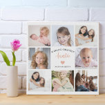 Moderne Tante Custom Foto Collage Pink Herz Künstlicher Leinwanddruck<br><div class="desc">Dieses 8-Foto-Collage moderne Imitate Canva-Print zeichnet sich durch die herzliche Botschaft "Die größte Tante der Welt" und ein wunderschönes rosa Herz aus. Ideal für einen Geburtstag oder ein Weihnachtsgeschenk für Ihre Tante, kann es mit Bildern Ihrer Lieblingsstinken oder Neffen personalisiert werden, und verwandelt es in einen gepflegten Sake, den Sie...</div>