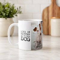 Moderne tasse avec modèle de photo et citation pou