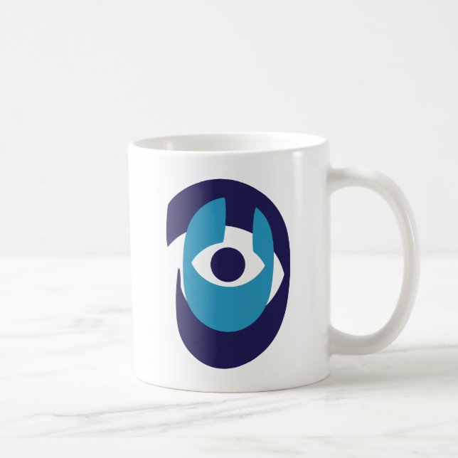 Moderne Tasse des bösen Auges - Schutz der Nazar-A (Rechts)
