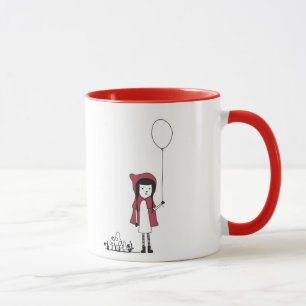 Moderne Tasse des Rotkäppchens Kinder