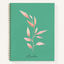 Moderne Teal-Blatt-Dekorative Wurfdecke
