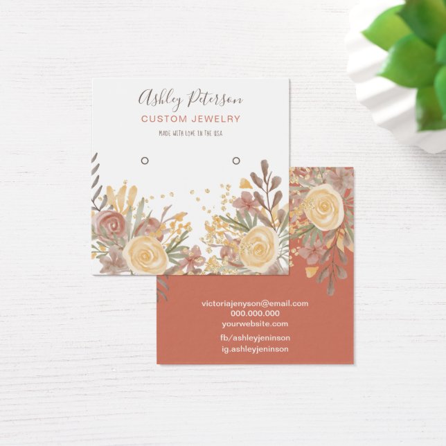 Moderne Terracotta-Stuhlvorführung (Schreibtisch)