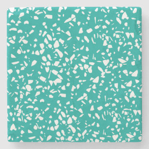 Moderne Terrazzo Untersetzer Aqua Ticino