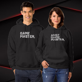 Moderne Text Assistant Game Master Women's Matchin Hoodie