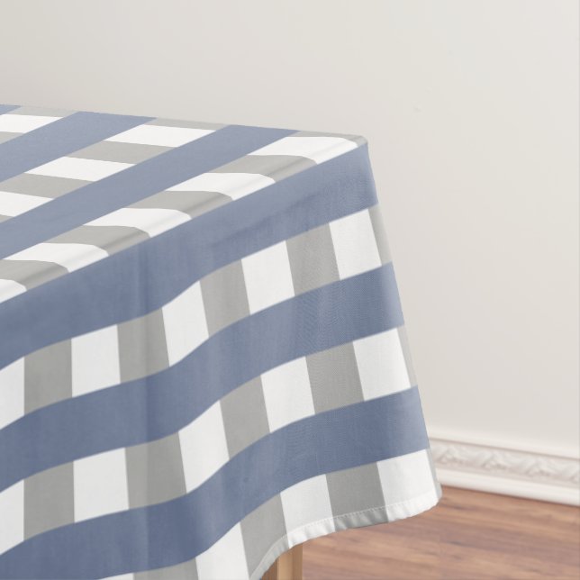 Moderne Tischdecke mit Karomuster (Beispiel)