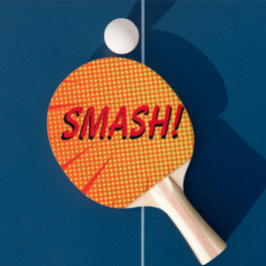 Moderne Tischtennis Smash Red Color Schläger