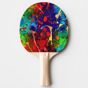 Moderne Tischtennisschläger Kunst Tischtennis Schläger