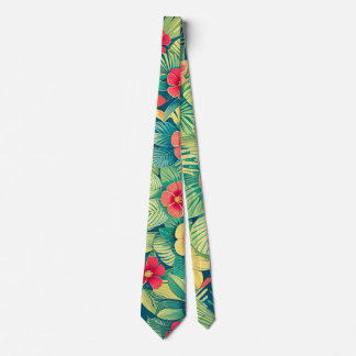 Moderne Trauzeugen Blume Muster Krawatte