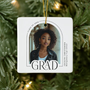 Moderne trendige Arch-Foto-Graduierung  Keramikornament