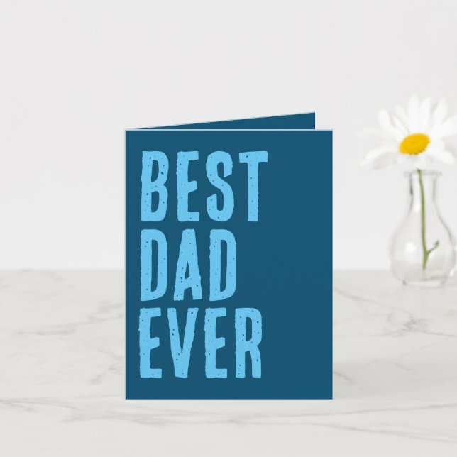 Moderne, trendige Best Vater-Card für jeden Vatert Karte (Kleine Pflanze)