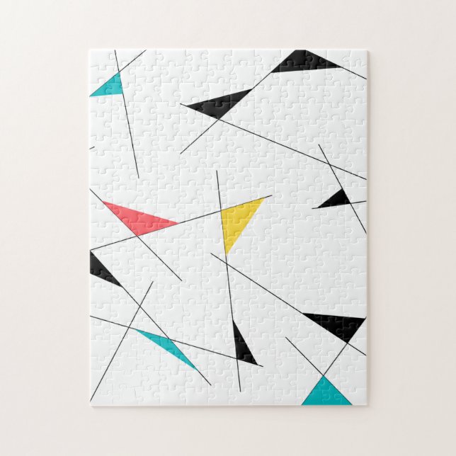 Moderne, trendige, einfache, lustige geometrische  (Vertikal)