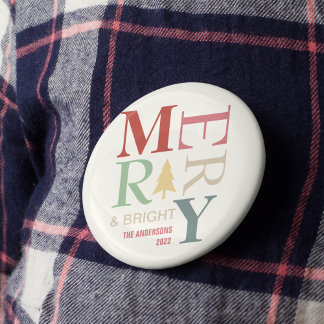Moderne, trendige, fröhliche und helle Minimalisti Button