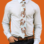 Moderne trendige Meeresfrüchte Humorvoll Krawatte<br><div class="desc">Dieses Design zeichnet sich durch moderne blaue Hummer,  Ehemann von Vater,  Großvater,  trendige schicke Meeresfrüchte Krustentiere,  Hummer verkleidet Lebensmuster,  Krabben und Hummer Urlaub,  Massachusetts und Maine Thema mit roten bunten Hummer,  Meeresfauna Kreuzfahrt,  süße Tier whimsical einzigartig cool,  Vatertag Geschenke für seine Männer aus</div>