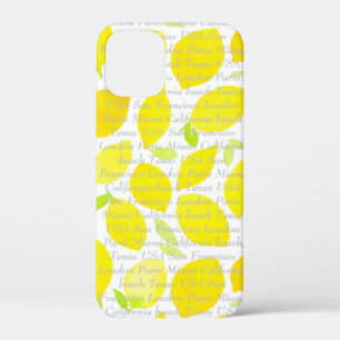 Moderne trendige Sommermuster Zitrusfrüchte niedli Case-Mate iPhone Hülle