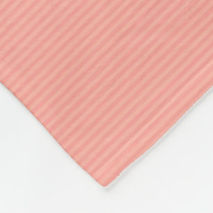 Moderne, trendige, stilvolle, große Pfirsichtöne S Fleecedecke