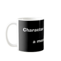 Moderne, trendige Tasse für das Leben