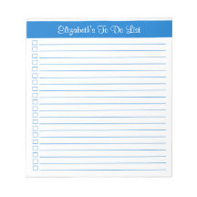 Moderne Trendmittel Blau 1 Spalte Checkliste