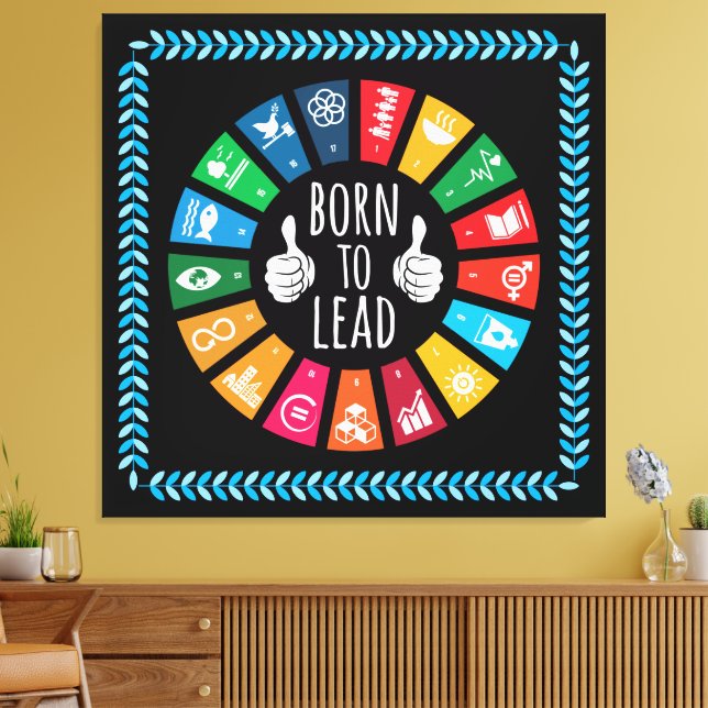 Moderne Trendsetter Inspirierend Keepsakes für sie Leinwanddruck (Insitu (Wohnzimmer))