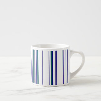 Moderne Trendstreifen Espressotasse